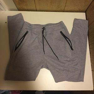Grey joggers